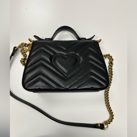 GG MARMONT MINI TOP HANDLE BAG - Picture 11 of 12